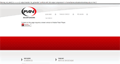 Desktop Screenshot of fansecuritizadora.com.br